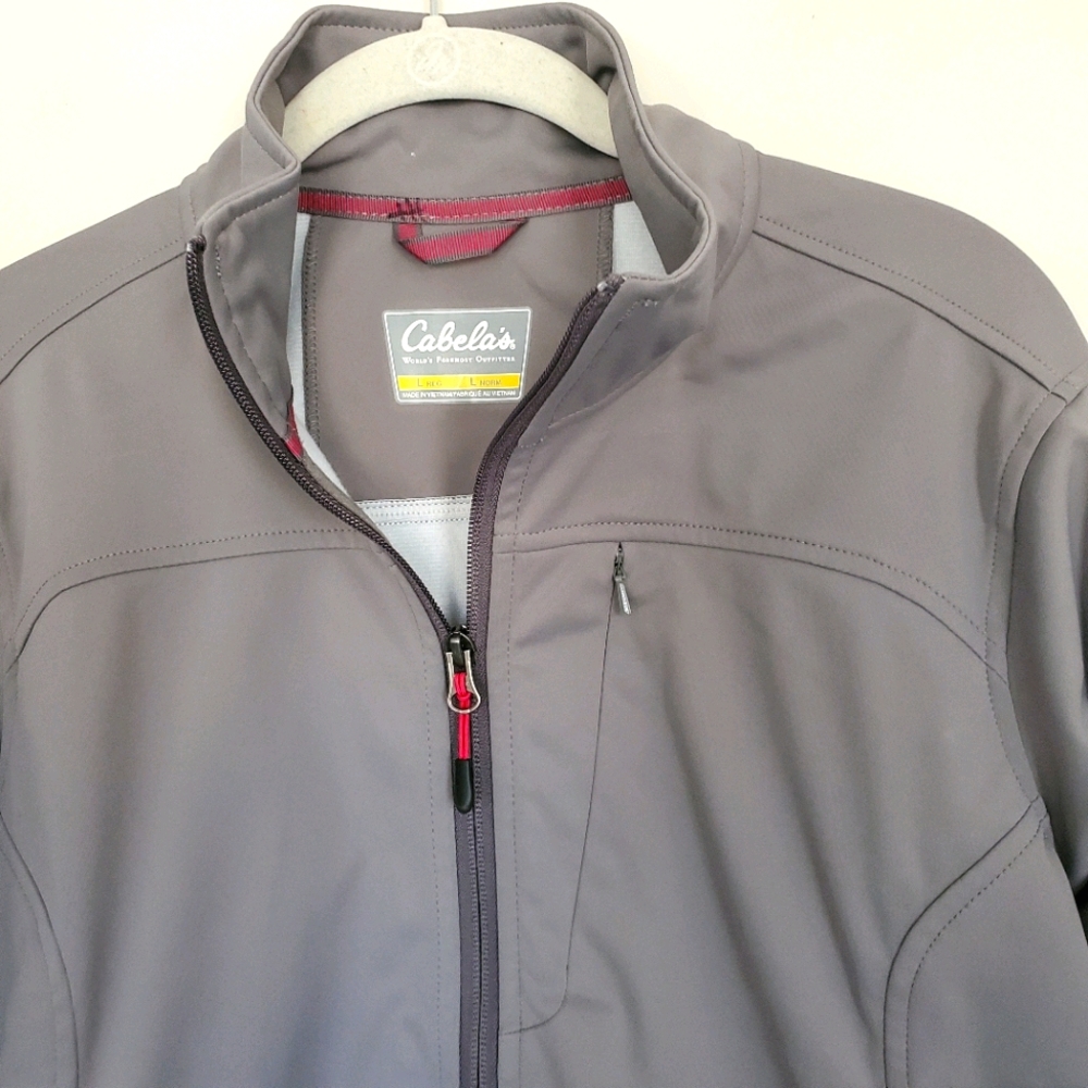 Cabela's Windstopper Soft Shell Jacket Gray Women… - image 2